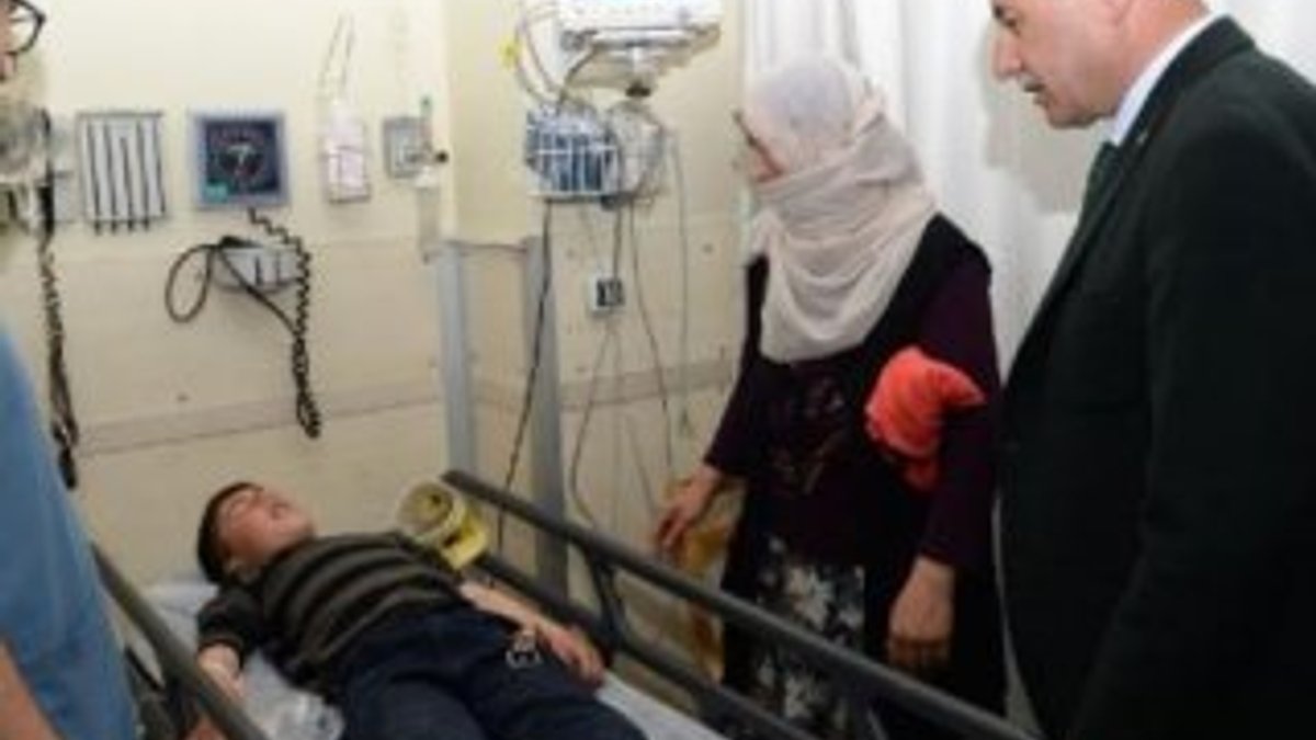 Erzurum'da öğrenci servisi devrildi: 14 yaralı