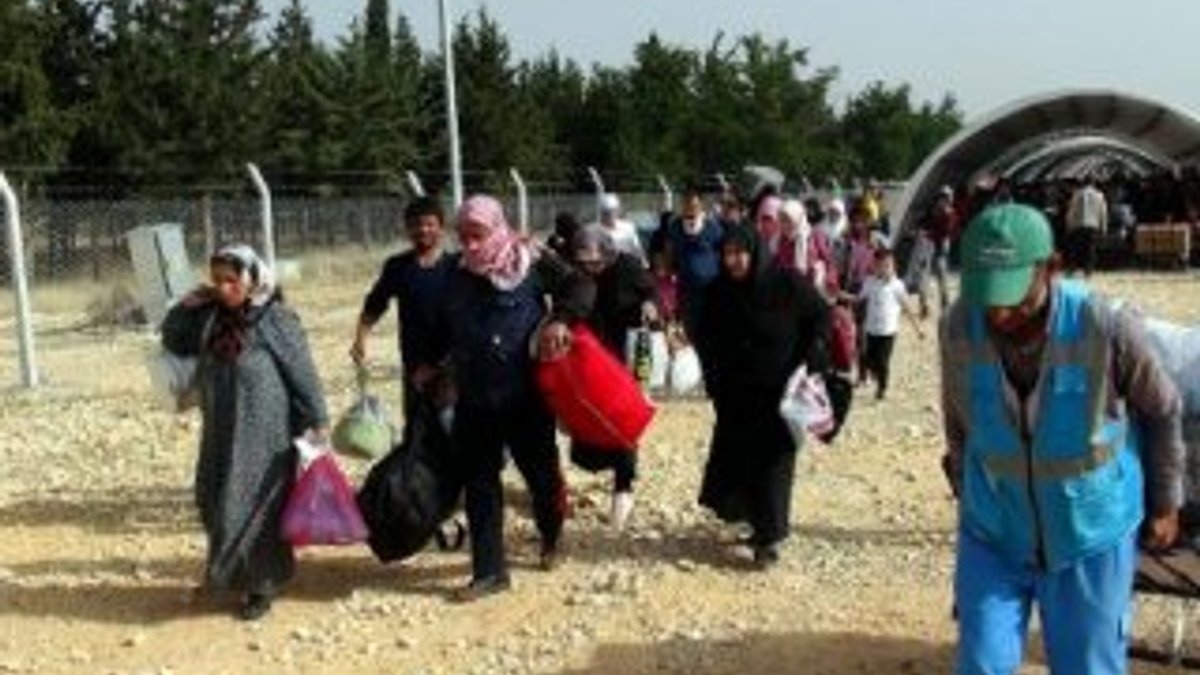 Suriyelilerin bayram geçişinde yoğunluk