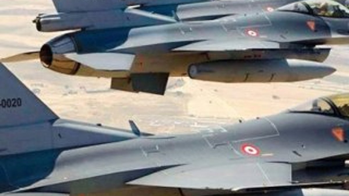 F-16'lar Kağızman'da 12 teröristi avladı