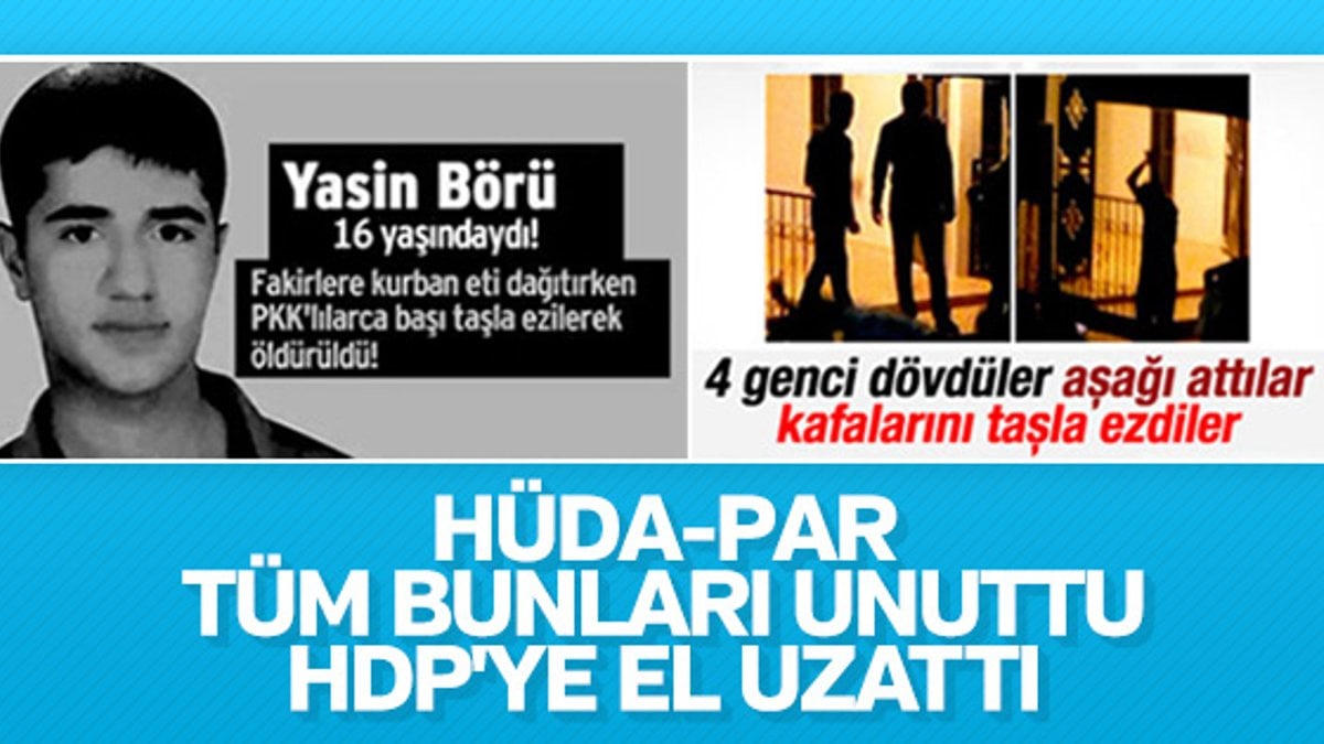 HÜDA-PAR ile HDP arasında yakınlaşma