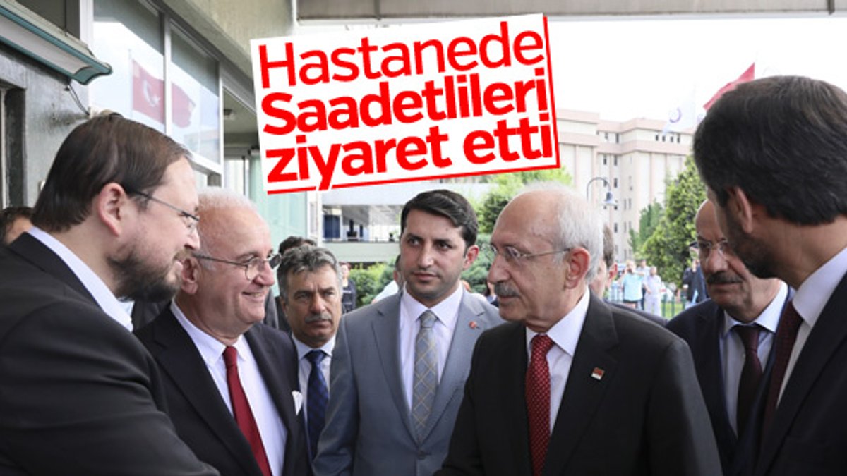 Kılıçdaroğlu, Saadet Partilileri ziyaret etti