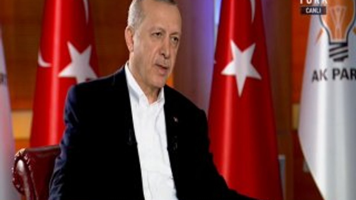 Cumhurbaşkanı Erdoğan'dan canlı yayında açıklamalar