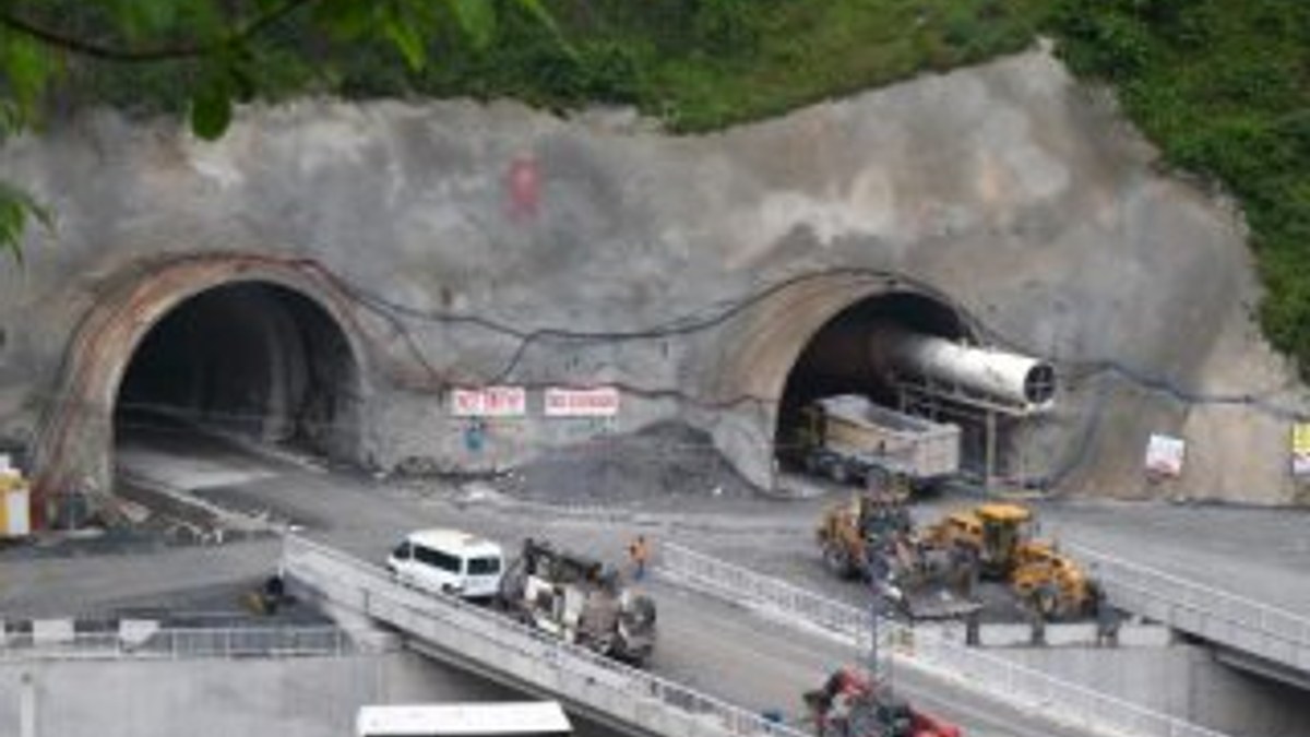 Zigana Tüneli inşasında yarıya gelindi