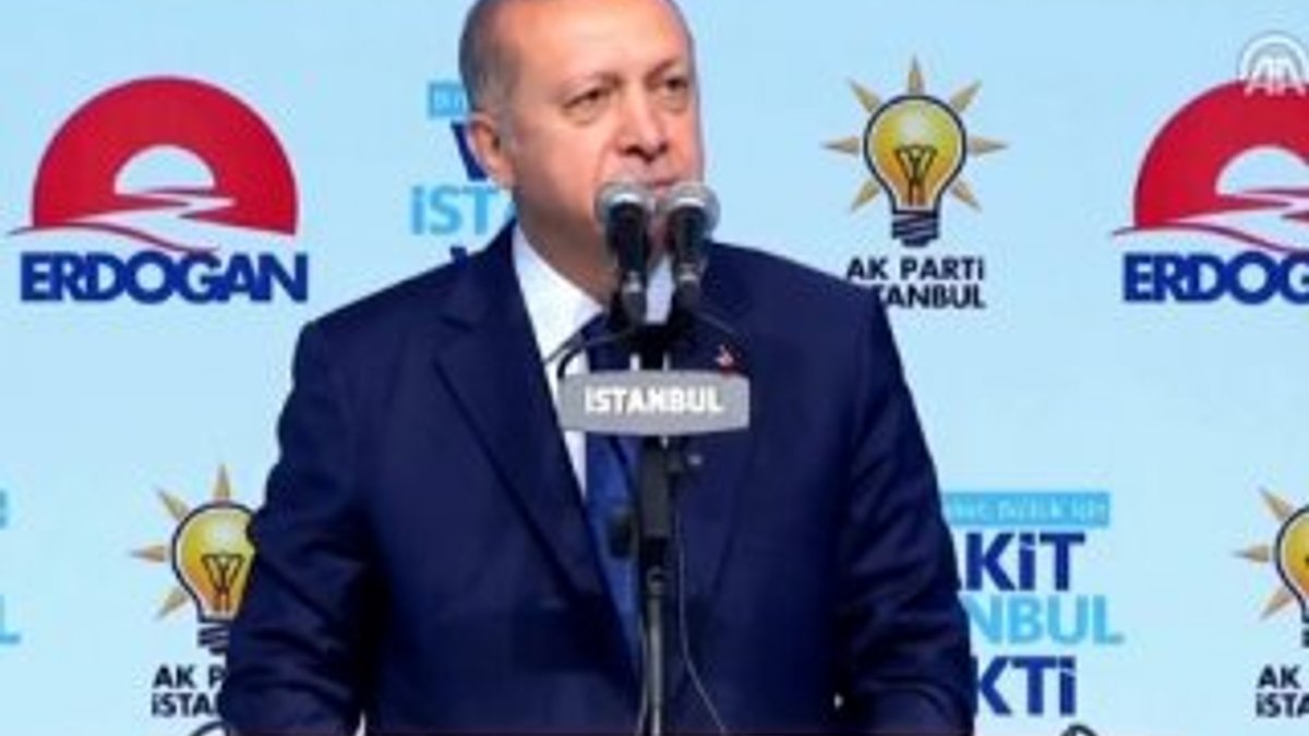Cumhurbaşkanı Erdoğan'dan İnce'ye: Senin havsalan almaz