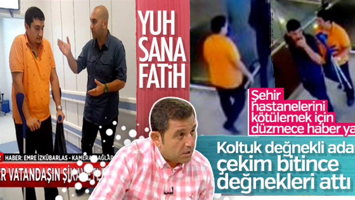 Fatih Portakal'ın şehir hastaneleriyle ilgili yalan haberi