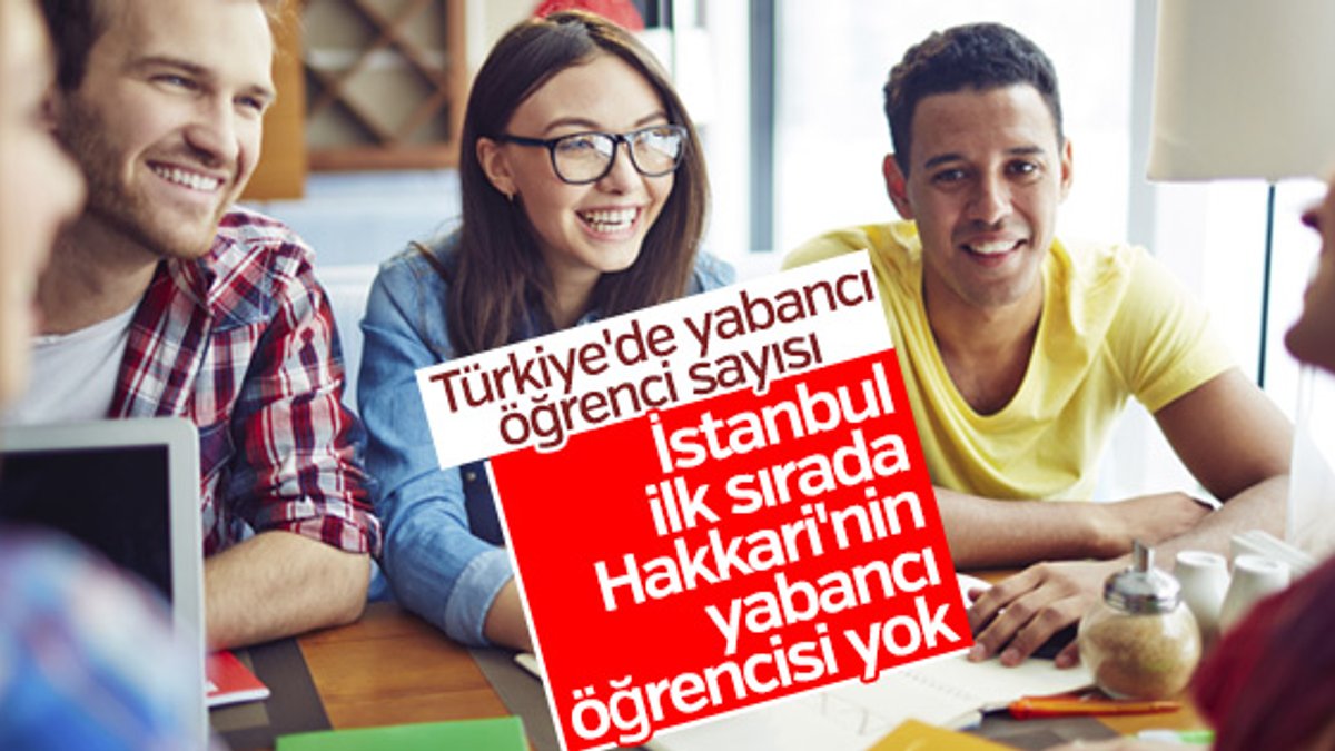 Türkiye’de 125 bin 138 yabancı üniversite öğrencisi var