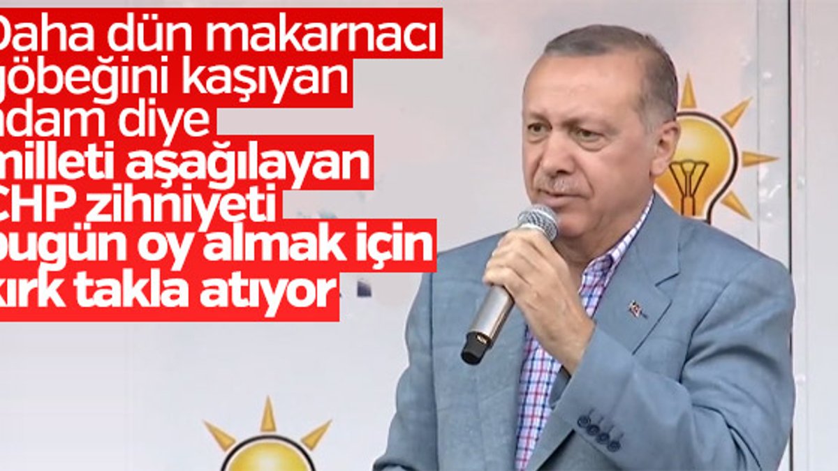 Erdoğan Aksaray'da