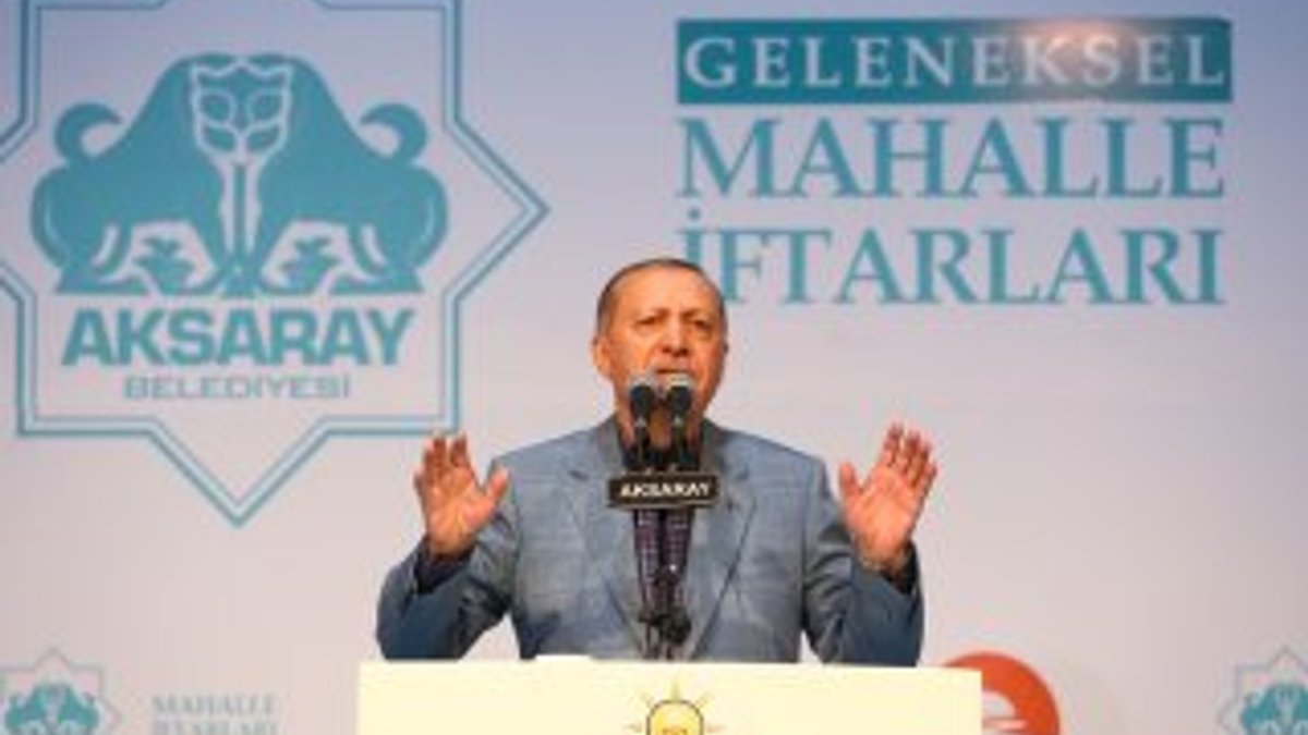 Erdoğan: Biz terörist olanların apoletini söktük