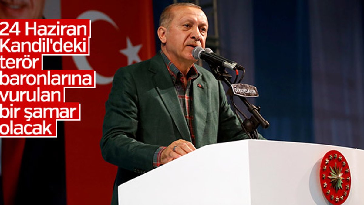 Erdoğan: Kandil'e tokat vurulacak