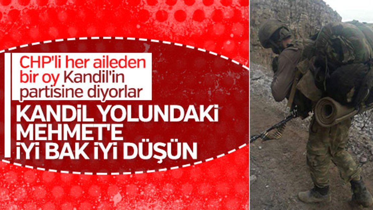 Türk askerinin hedefi Kandil