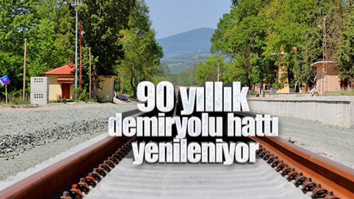 Samsun- Sivas demiryolu hattı eylülde açılıyor