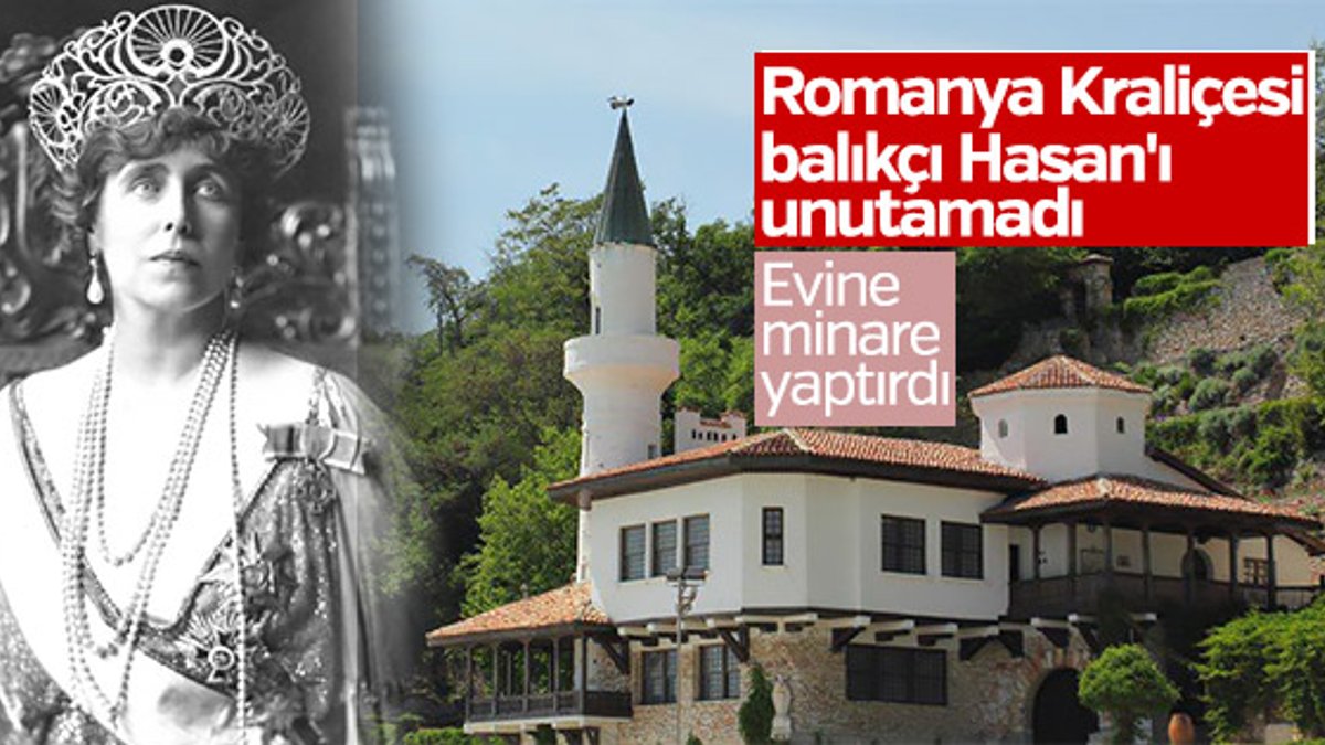 Romanya Kraliçesi Maria'nın minareli köşkü