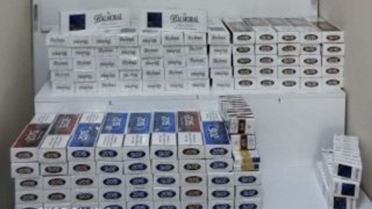 Kars’ta 2 bin 780 paket kaçak sigara ele geçirildi
