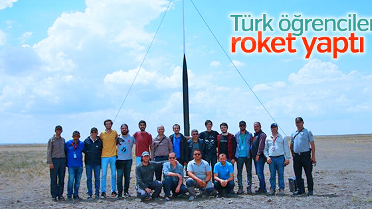 Hibrit roketi ABD'de Türkiye'yi temsil edecek