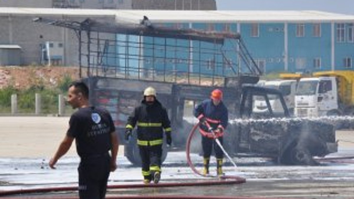 Bursa'da işçilerin kaldığı konteyner patladı