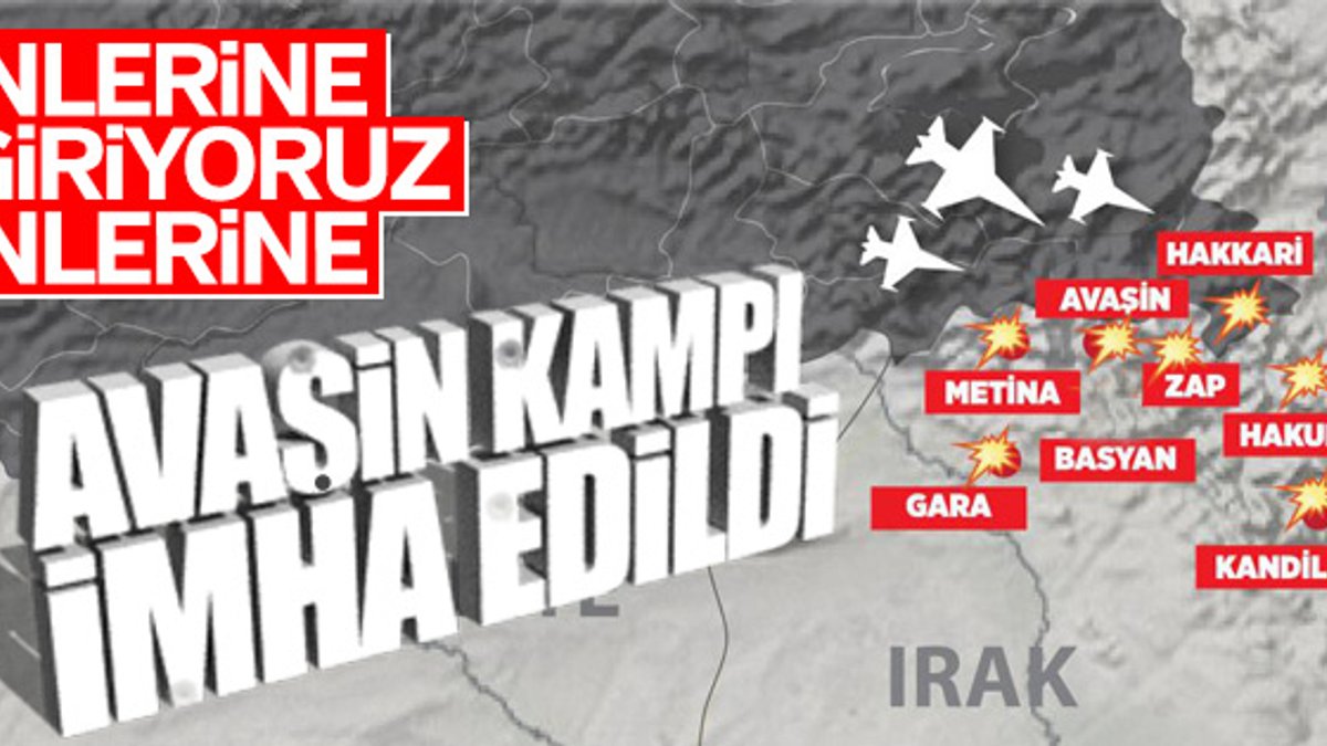 PKK'nın kampı yok edildi