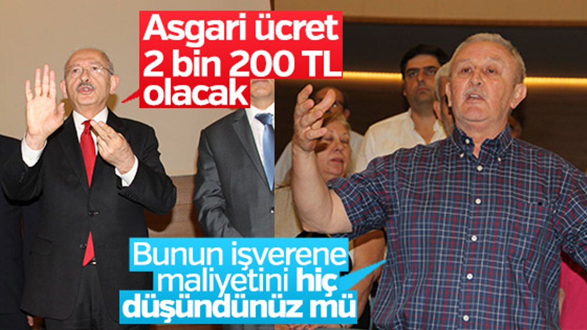 Kılıçdaroğlu'nun iş adamıyla asgari ücret polemiği