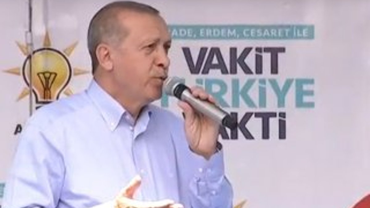 Cumhurbaşkanı Erdoğan Nevşehir'de