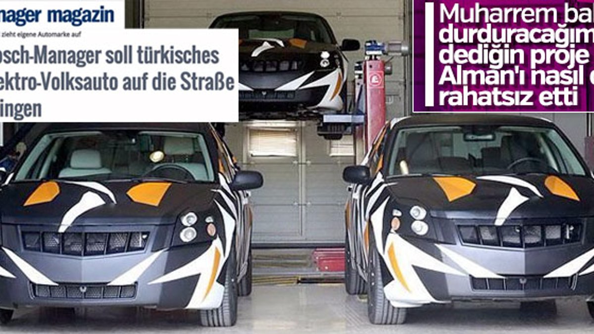Türkiye'nin yerli otomobil hamlesi Almanya'nın gündeminde