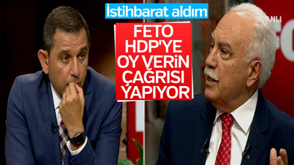 Doğu Perinçek: Gülen, HDP'ye oy verin çağrısı yaptı