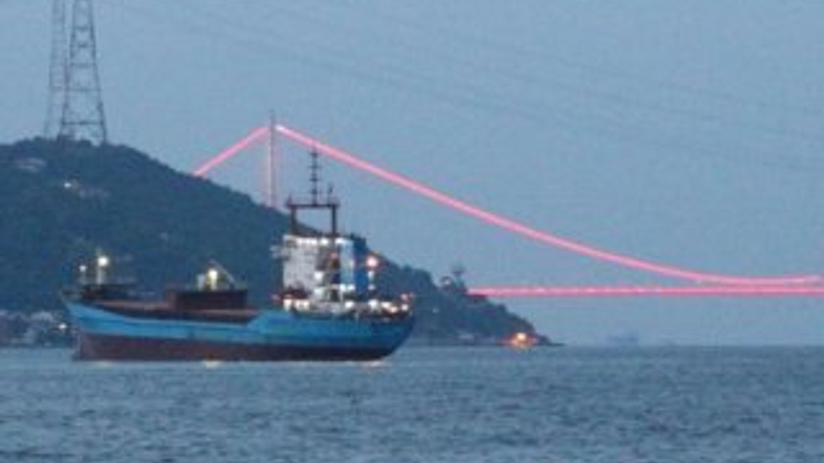 İstanbul Boğazı'nda bir gemi kazası önlendi