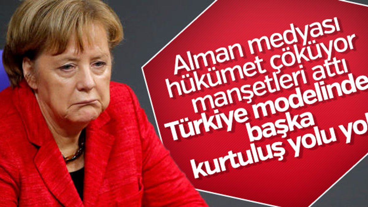 Merkel mülteci krizini Türkiye modeli ile çözecek