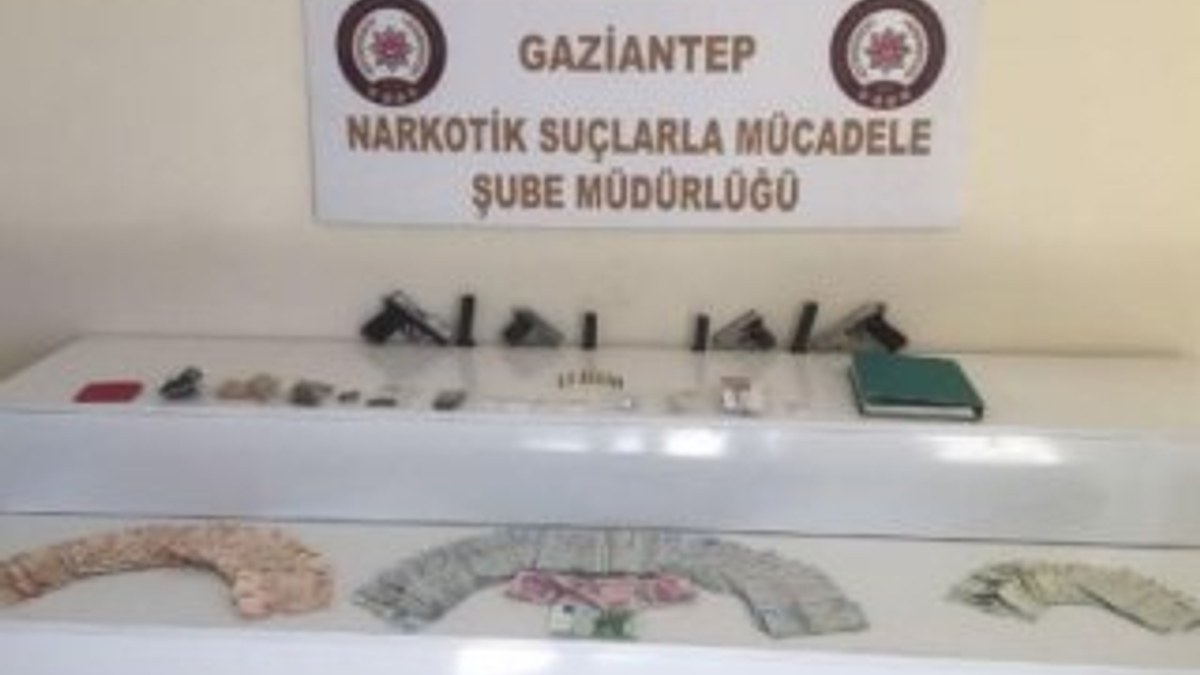 Gaziantep'te uyuşturucu operasyonu: 11 tutuklama