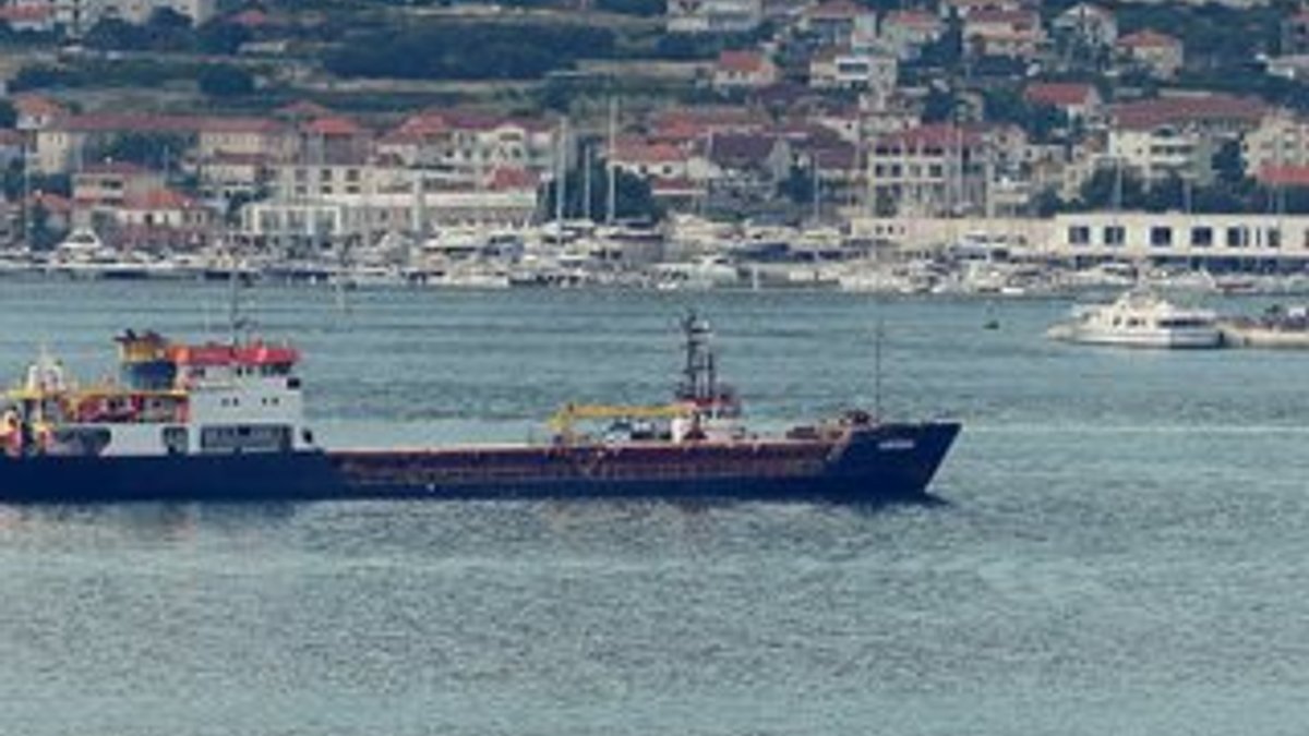 Türk gemisi su aldı Hırvatistan limanına çekildi