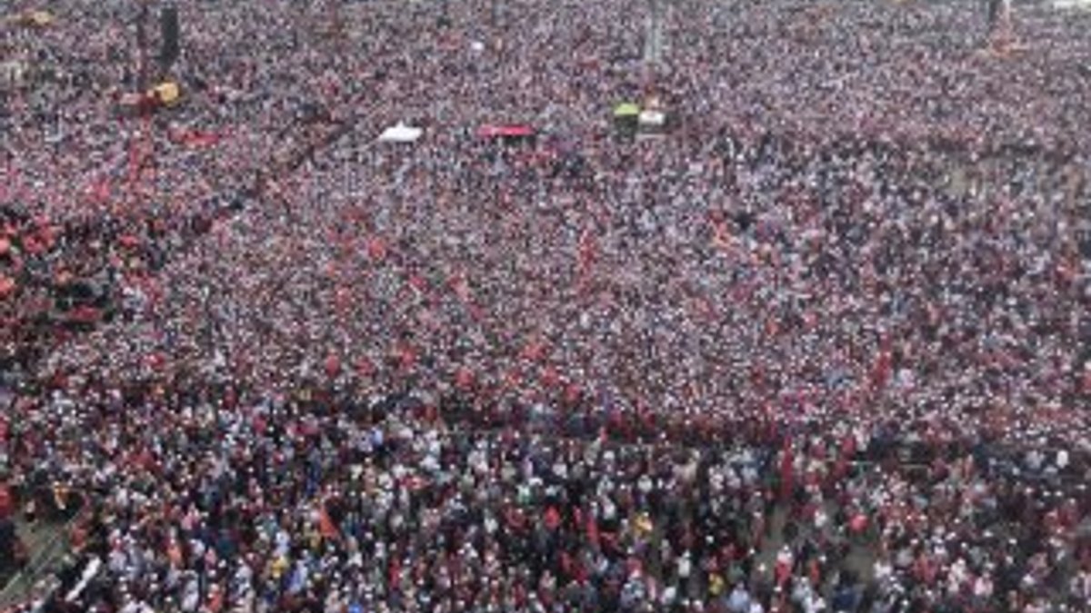 Büyük İstanbul Mitingi'ne kaç kişi katıldı