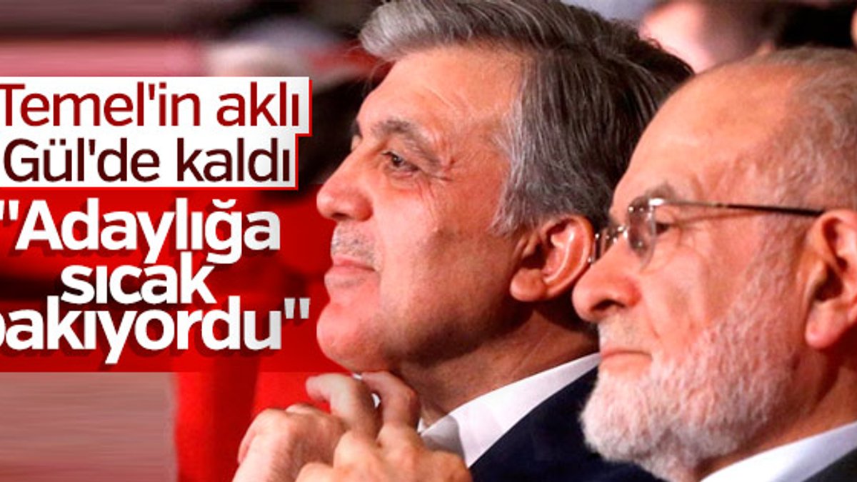 Karamollaoğlu, Abdullah Gül'e teklif sürecini anlattı