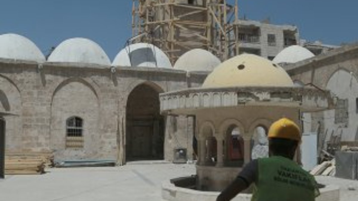 Bab'daki tarihi cami ve çarşı restore ediliyor