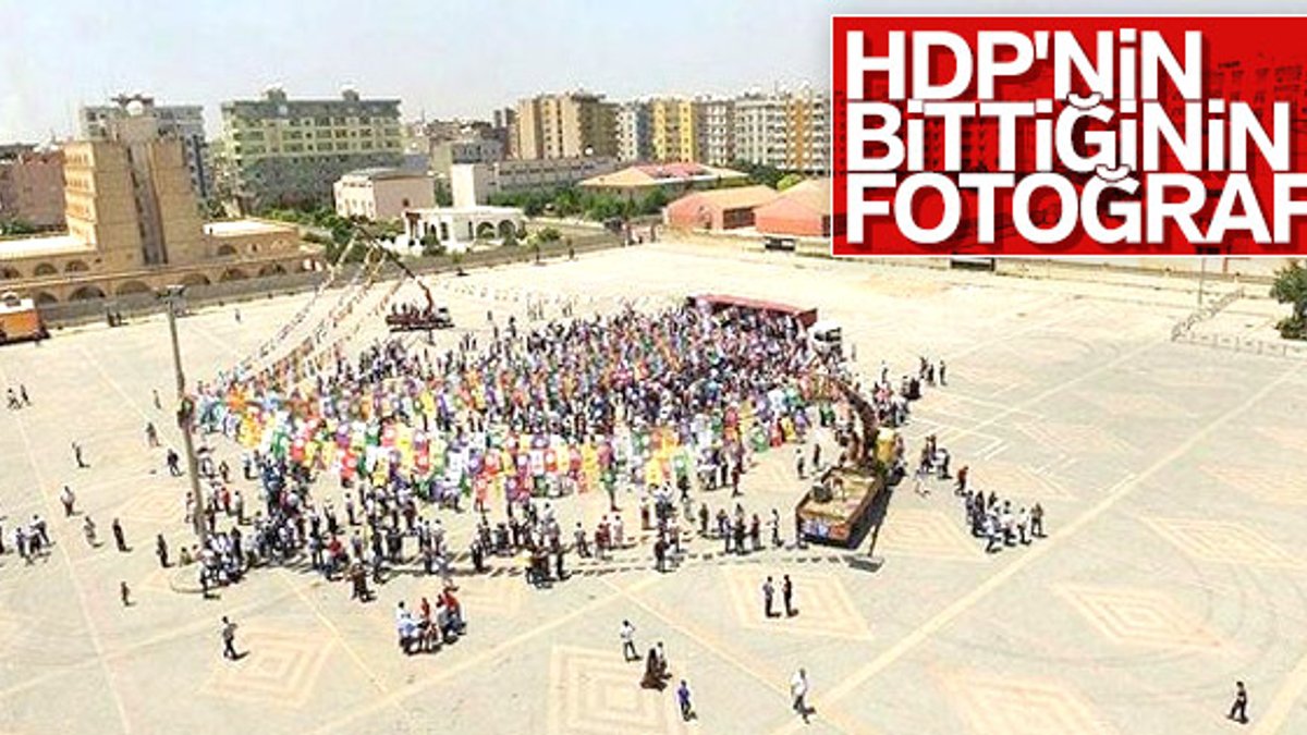 Mardin'de HDP'nin miting hüsranı