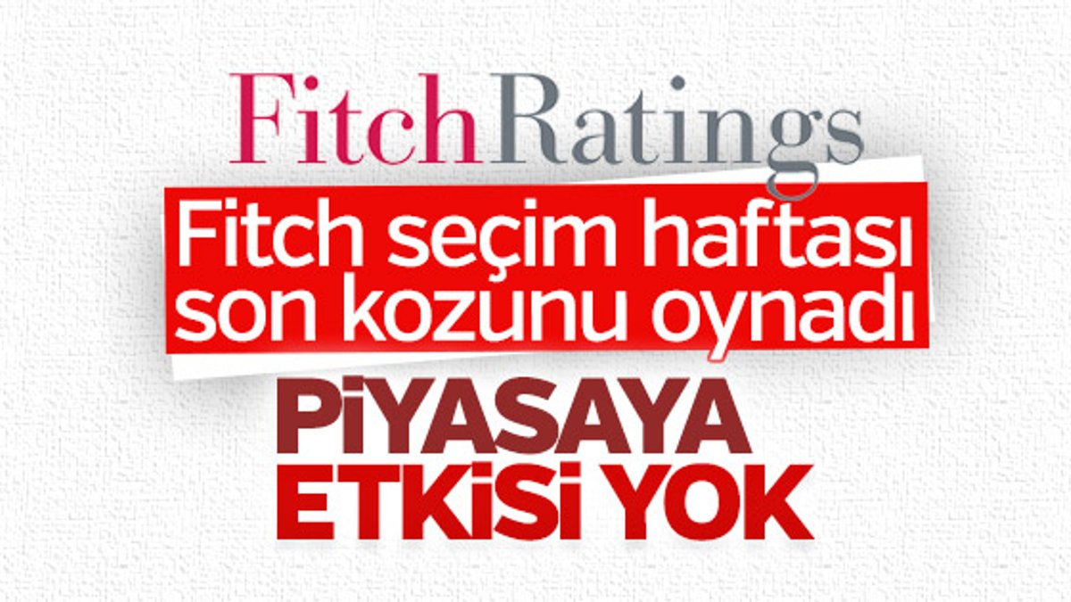 Fitch Türkiye'nin büyüme oranını düşürdü