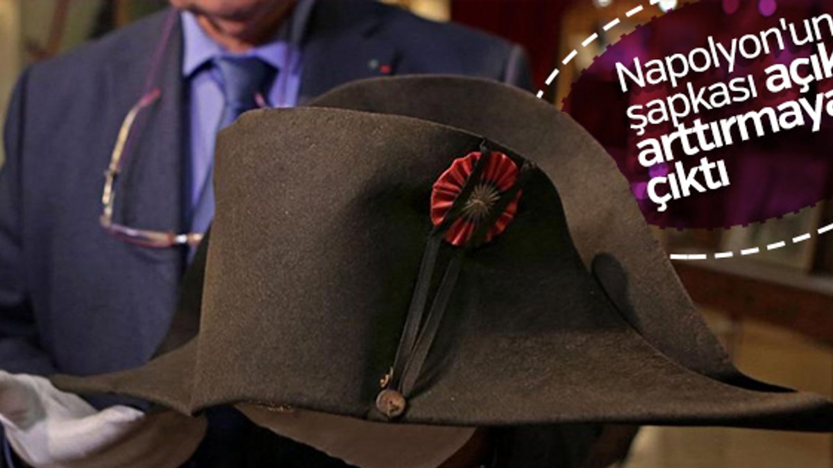 Napolyon'un şapkası satışa çıktı