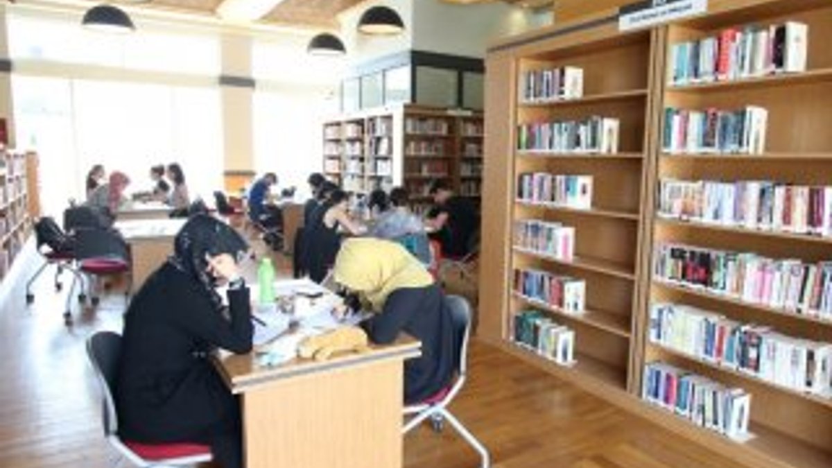 Okuyucuların gözdesi kütüphane