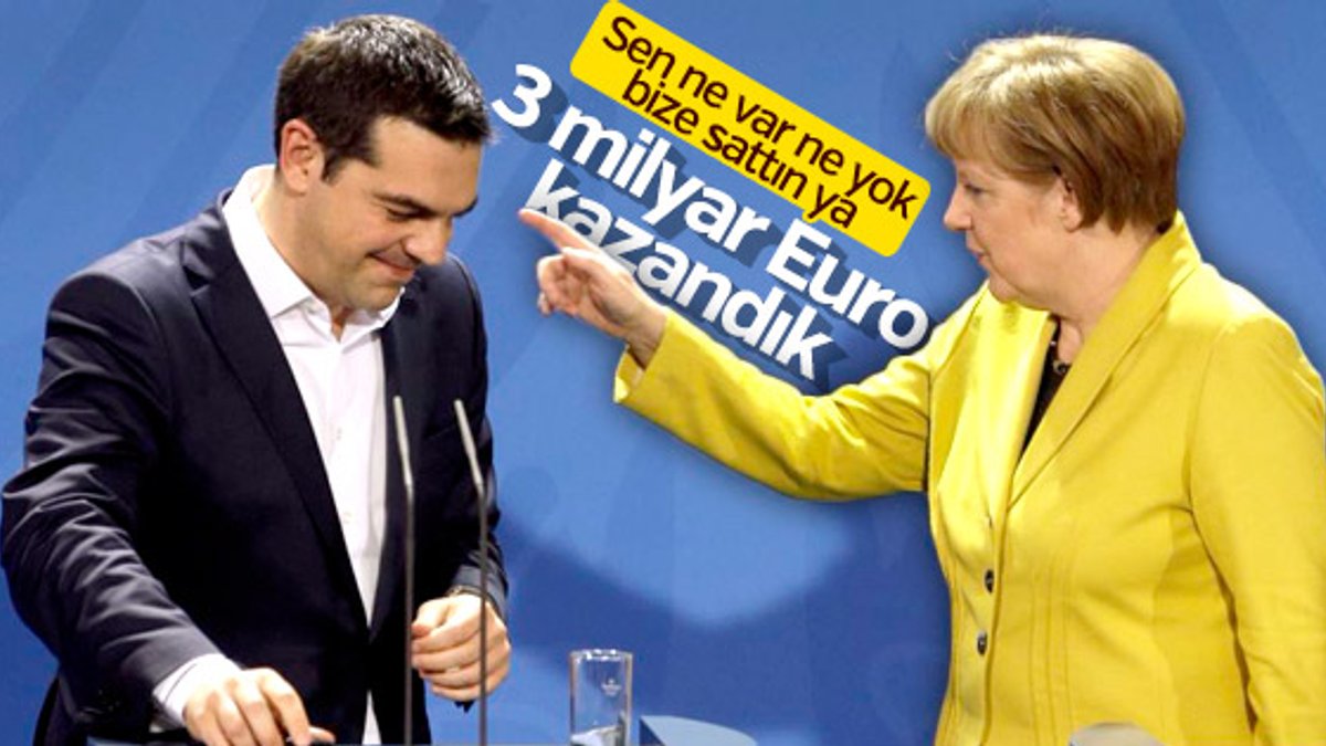 Yunanistan'daki kriz Almanya'ya kazandırdı