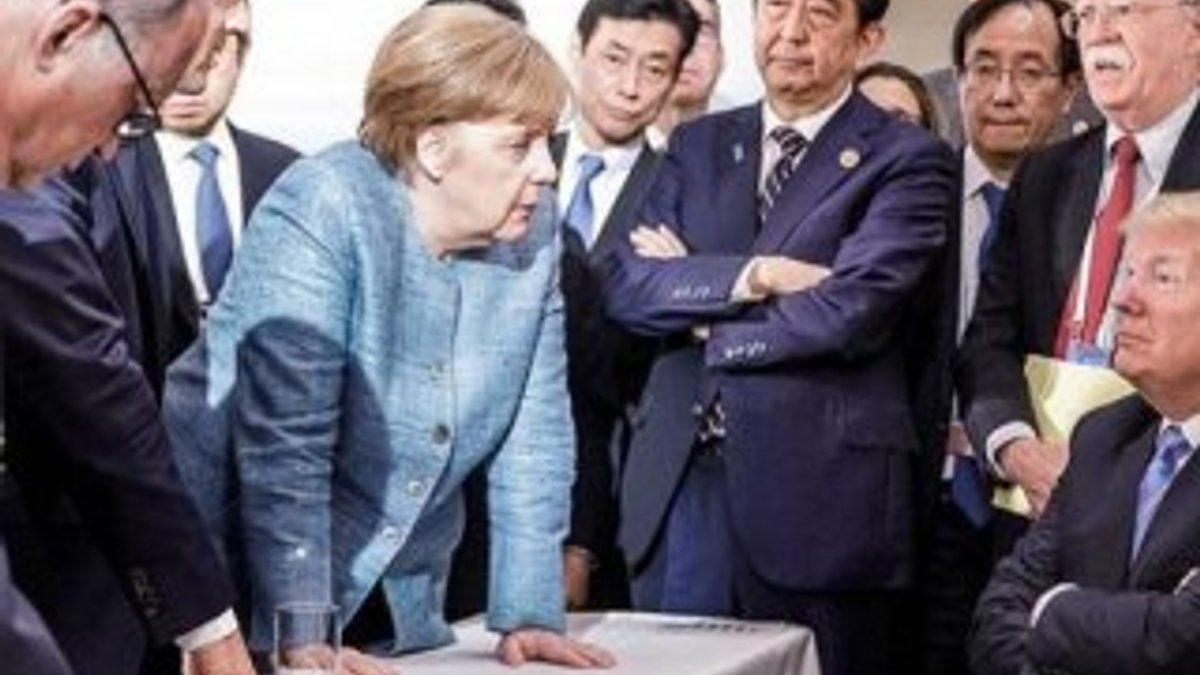 G-7'de ABD-Almanya gerilimi