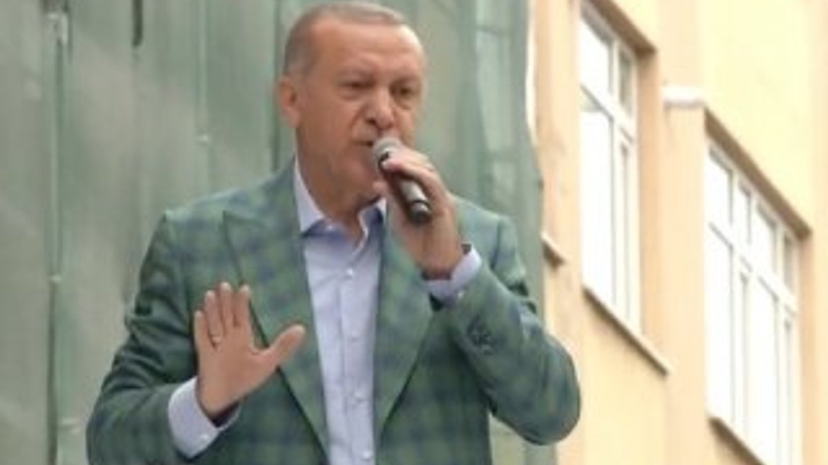 Cumhurbaşkanı Erdoğan'ın Avcılar konuşması