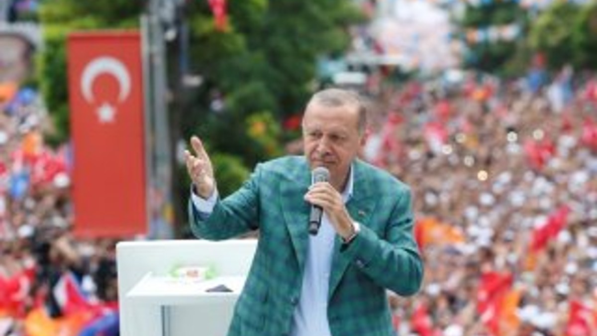 Cumhurbaşkanı Erdoğan'ın Küçükçekmece konuşması