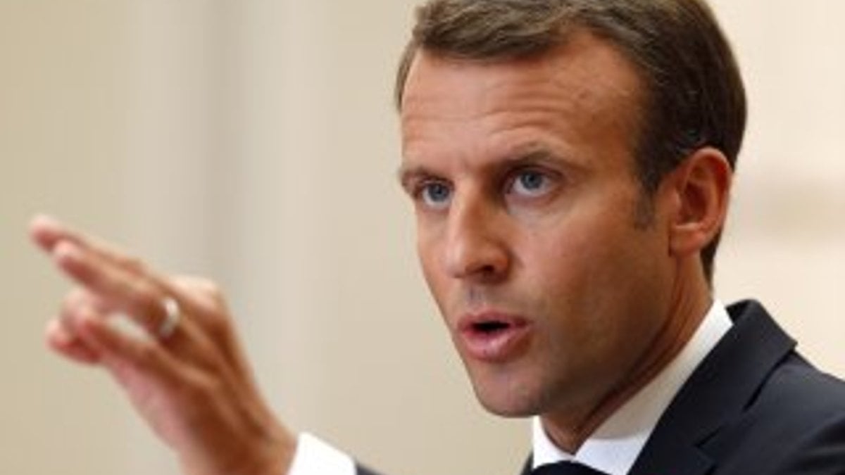 Macron, AB ülkelerine yaptırım istiyor