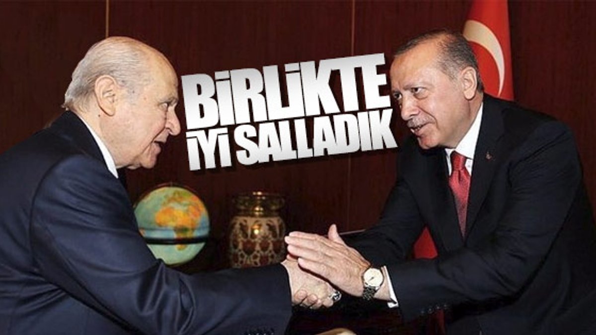 Bahçeli'den Erdoğan'a tebrik telefonu