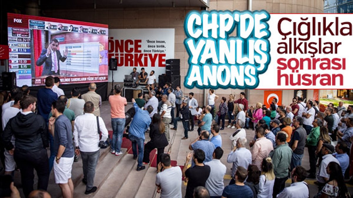 CHP'liler AK Parti'nin kaybettiğine inanıyor