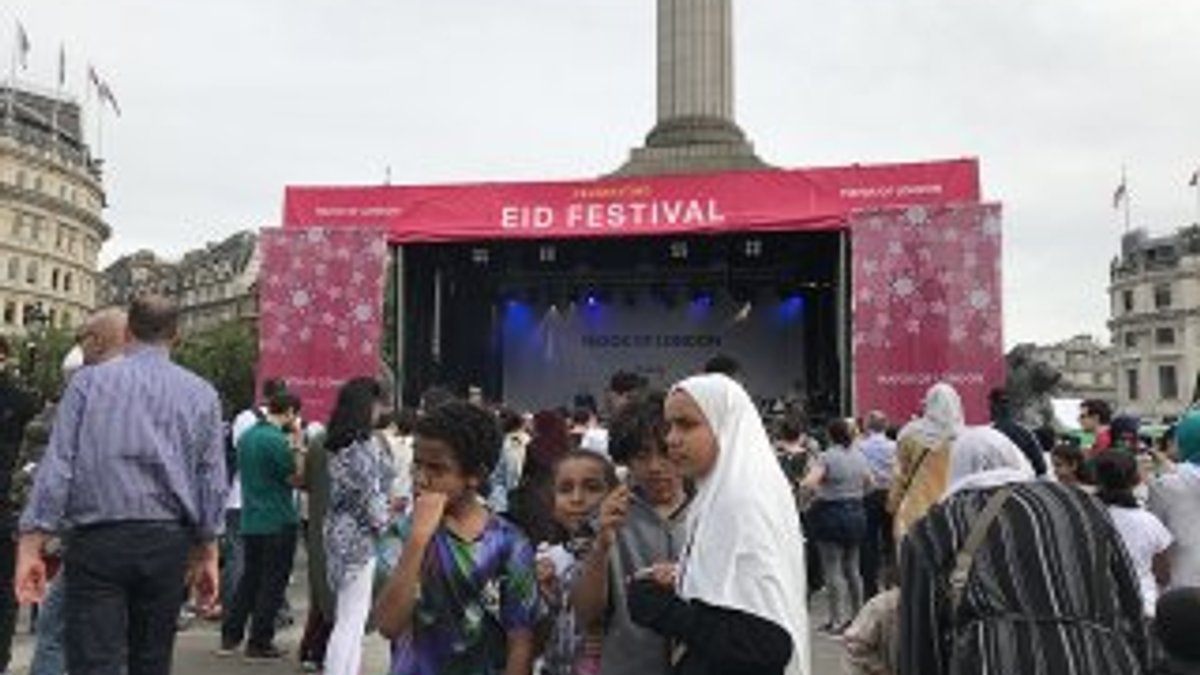 Londralı Müslümanlar festivalde buluştu