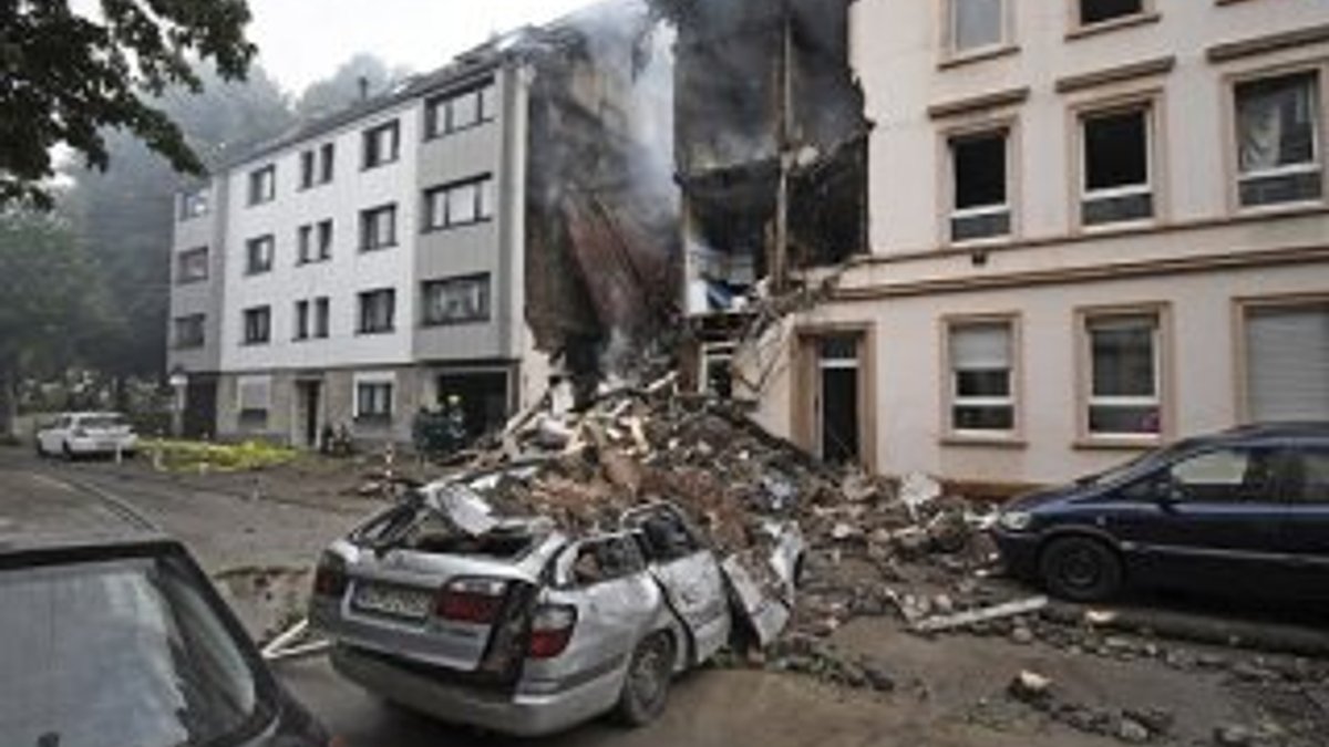 Almanya'da patlama