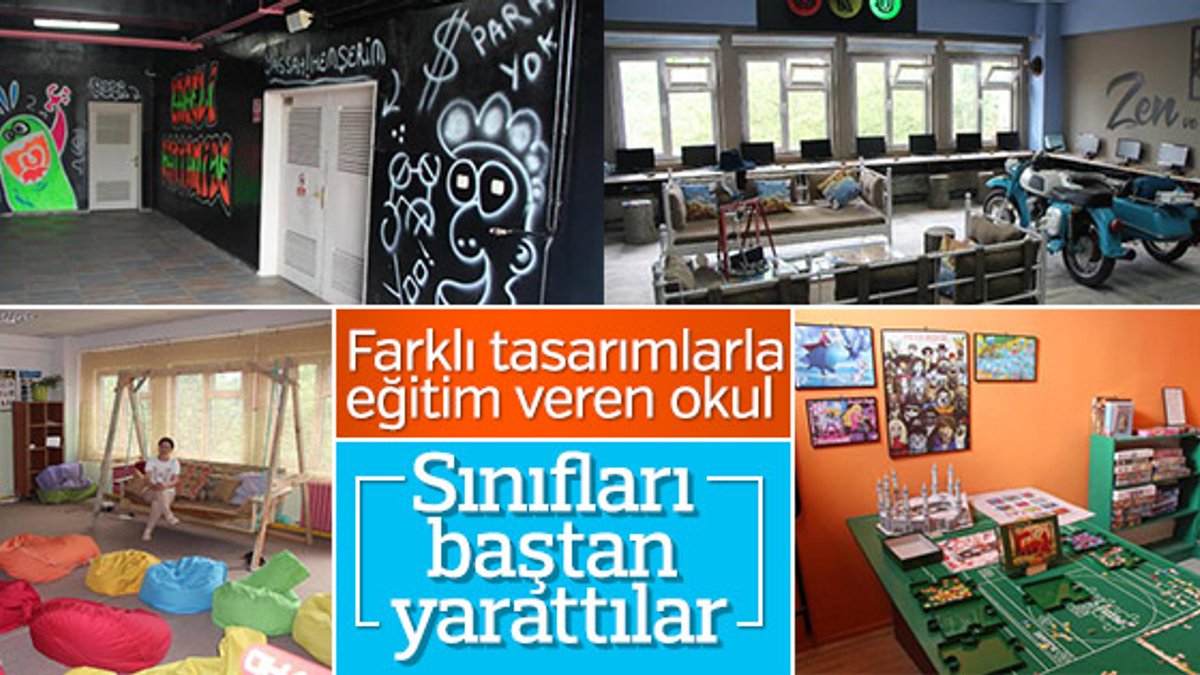 Samsun'da farklı okul dikkat çekiyor