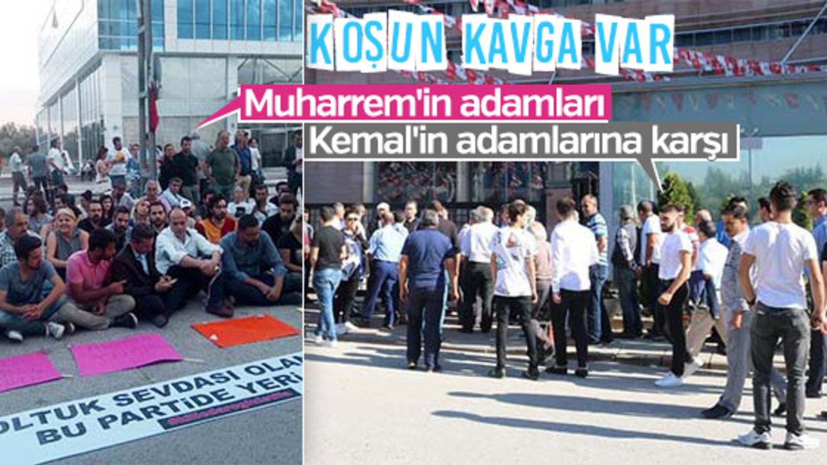 Kılıçdaroğlu ve İnce destekçileri karşı karşıya