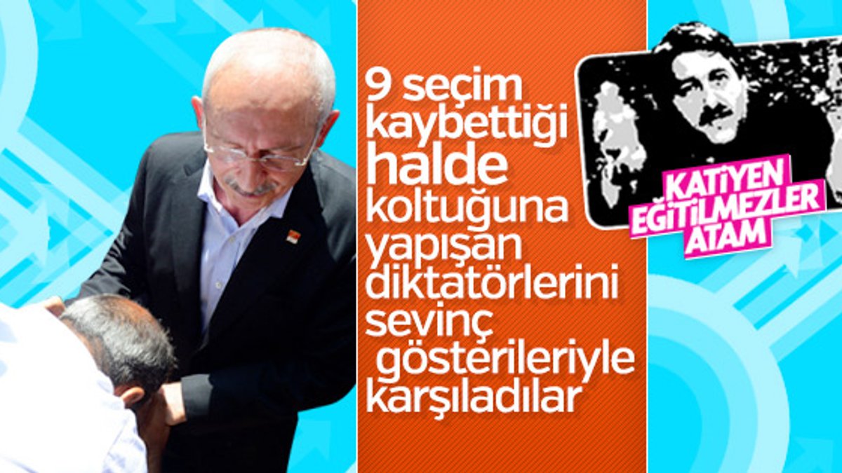 Genel Merkez önünde Kılıçdaroğlu'na sevgi gösterisi