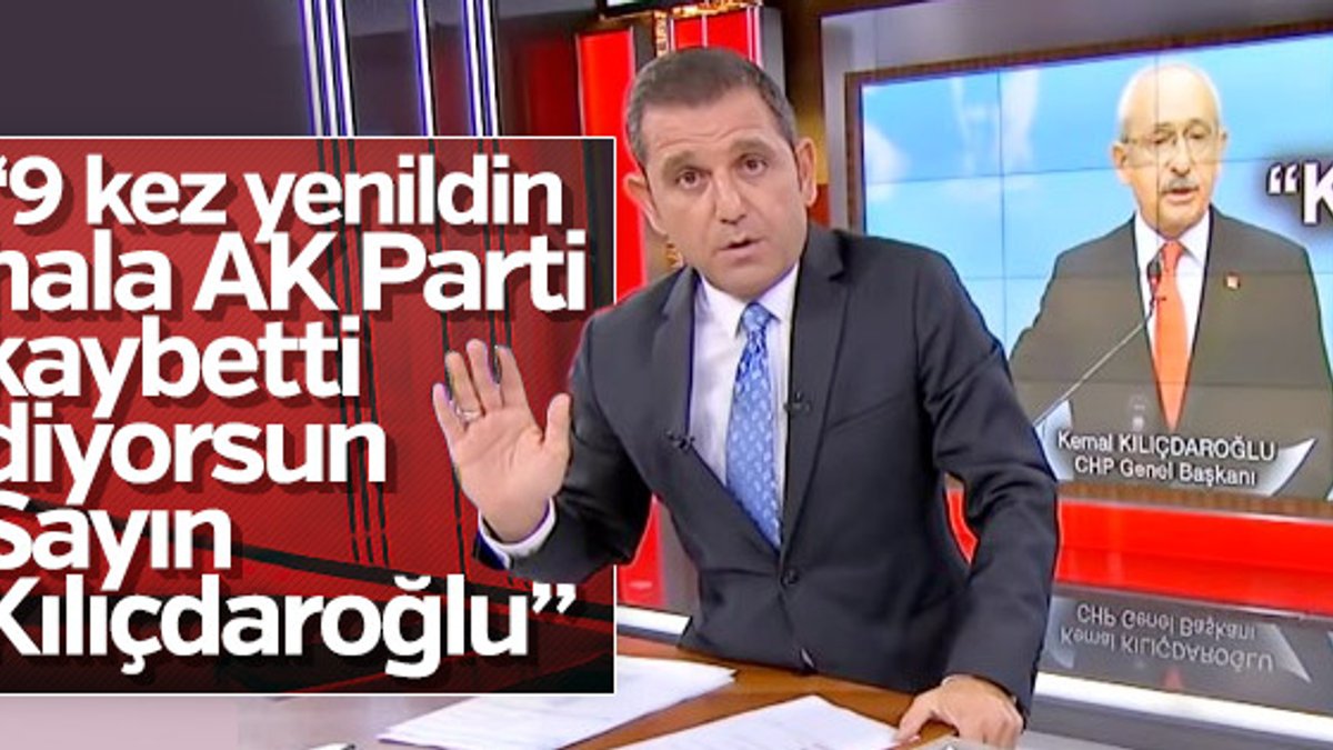 Fatih Portakal, Kılıçdaroğlu'ndan umudunu kesti