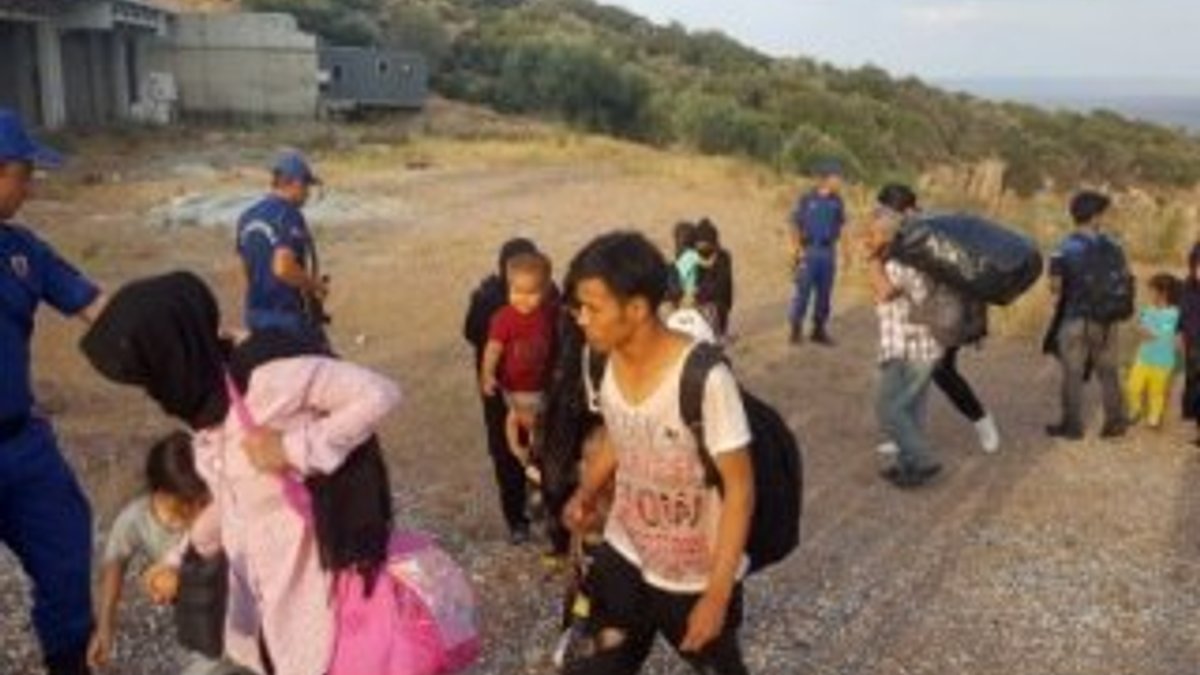 Çanakkale’de 75 kaçak göçmen yakalandı
