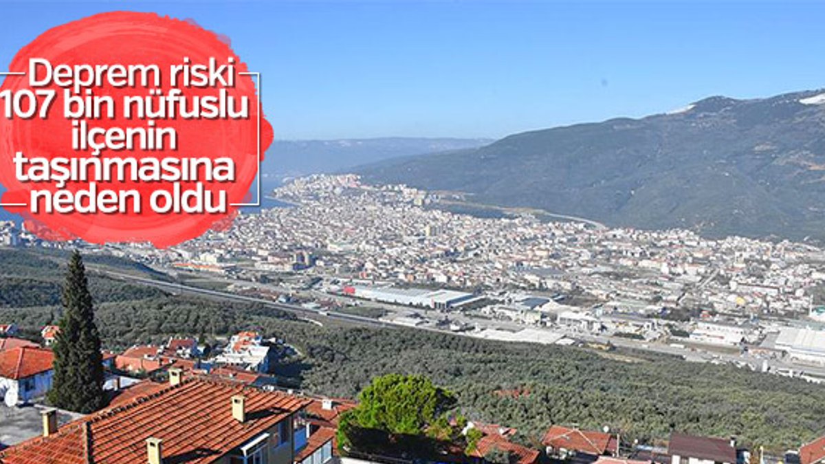 Bursa'nın 107 bin nüfuslu ilçesi taşınıyor